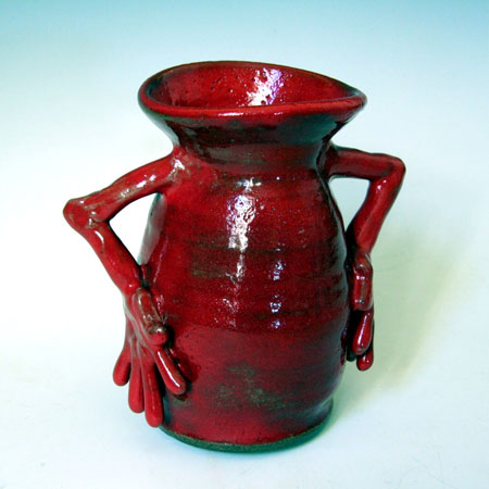 Pottery Art Jar