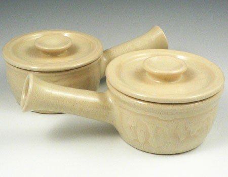 Soup Bowls with Handles and Lids