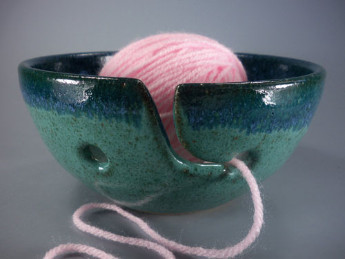 Stoneware Yarn Bowl