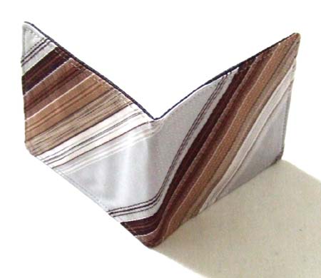 Recycled Necktie Wallet