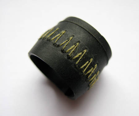 Recycled Bicycle Tire Rubber Ring