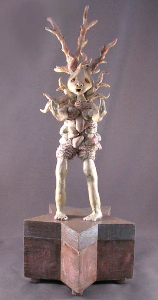 Petrified Ice Queen Sculpture